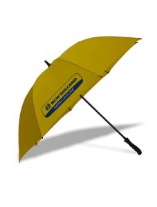 Parapluie jaune New-Holland