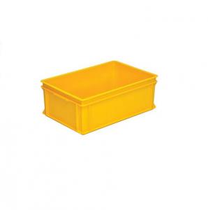 Caisse plastique jaune (16,2 L)